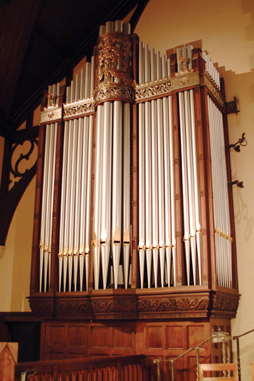 McLean Organ Chancel Case